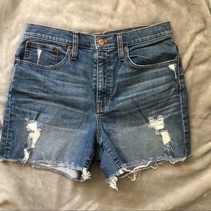 Jcrew jean shorts